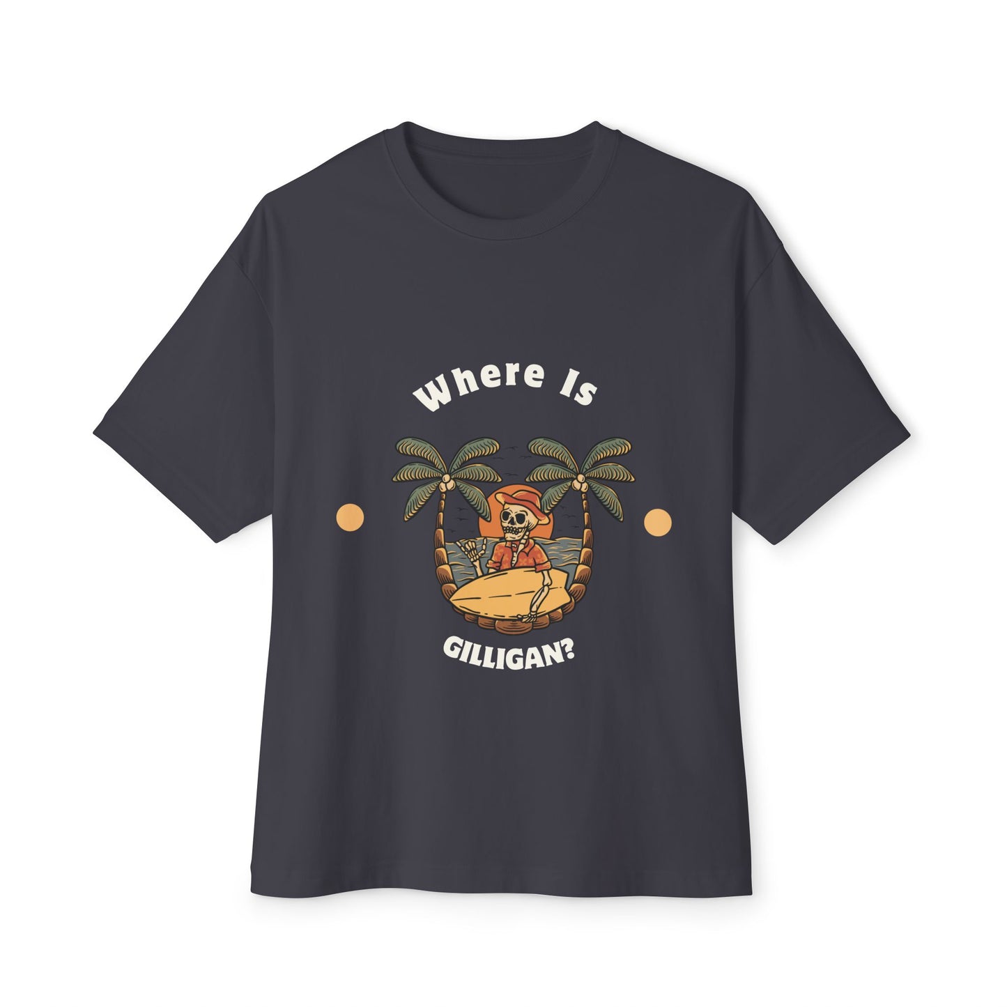 Where is Gilligan? Unisex Oversized Boxy Tee | Casual Streetwear, Gift for Friends, Investment Enthusiasts, Everyday [...]