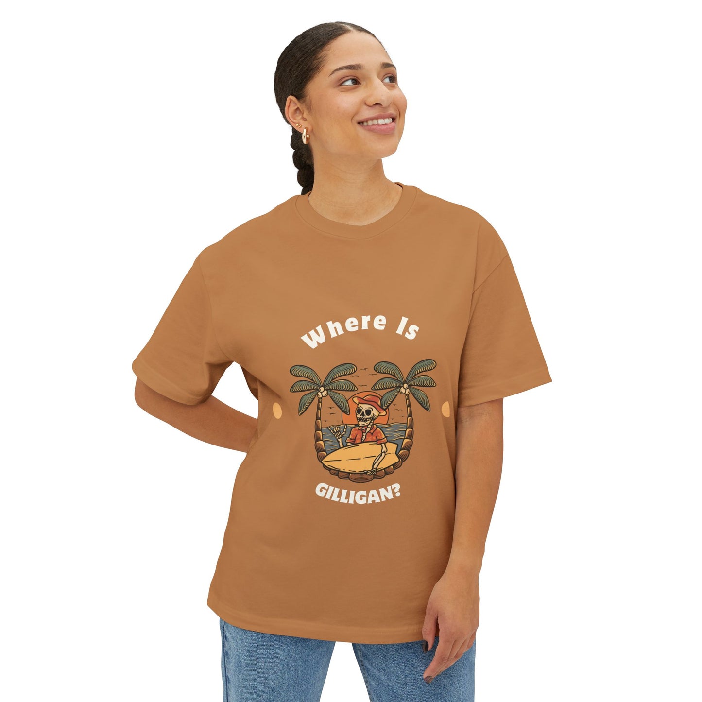 Where is Gilligan? Unisex Oversized Boxy Tee | Casual Streetwear, Gift for Friends, Investment Enthusiasts, Everyday [...]