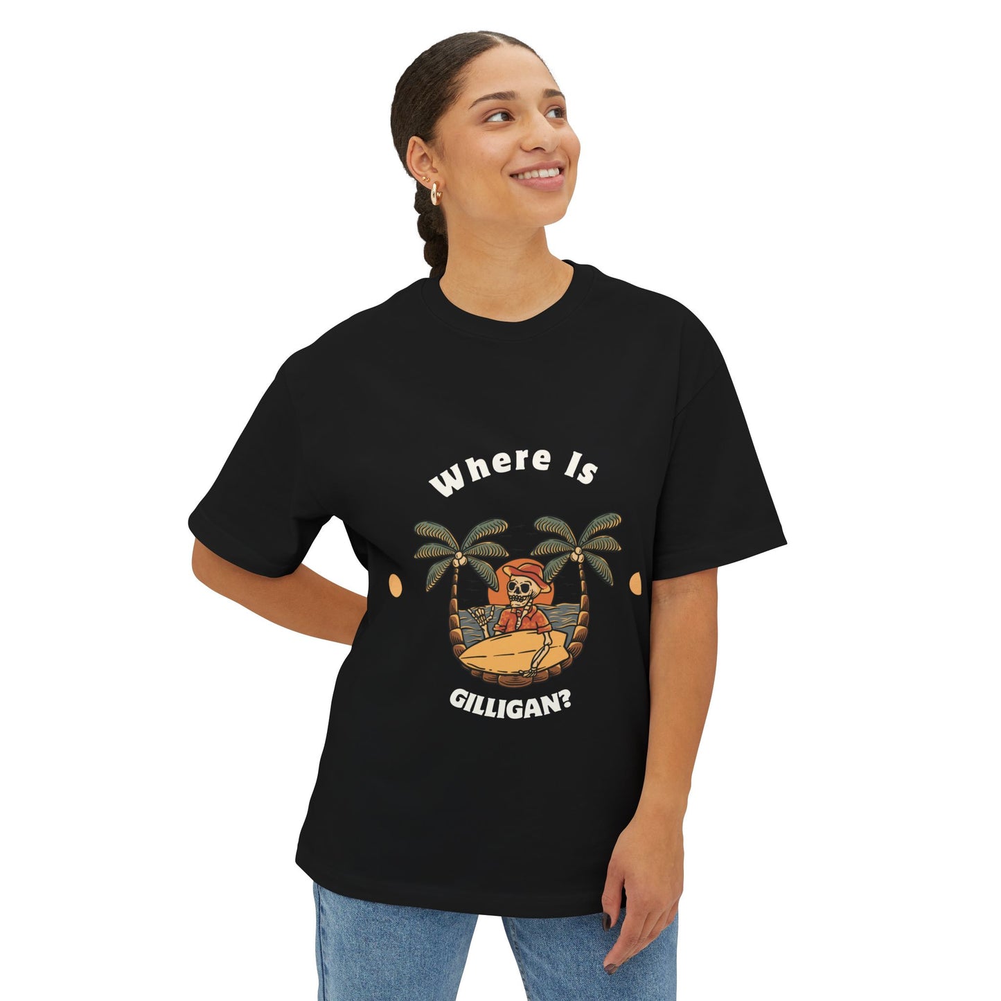 Where is Gilligan? Unisex Oversized Boxy Tee | Casual Streetwear, Gift for Friends, Investment Enthusiasts, Everyday [...]