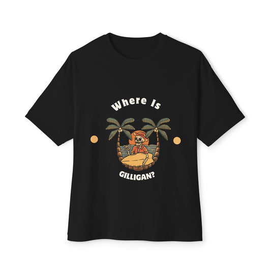 Where is Gilligan? Unisex Oversized Boxy Tee | Casual Streetwear, Gift for Friends, Investment Enthusiasts, Everyday [...]